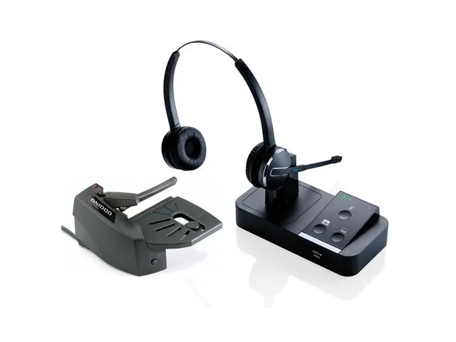 Jabra Enterprise Products Jabra Enterprise Products PRO 9450 Duo-R with Lifter security headset — product photo