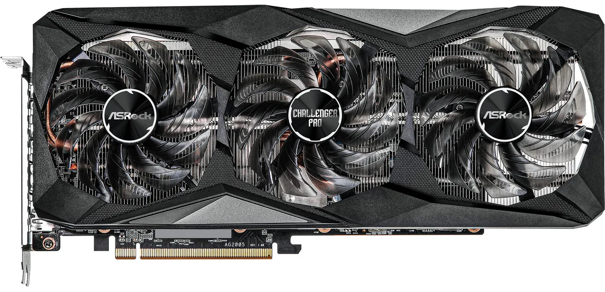 ASRock ASRock RX6750XT CLP 12GO graphics card, 12GB GDDR6, PCIe 4.0 — product photo