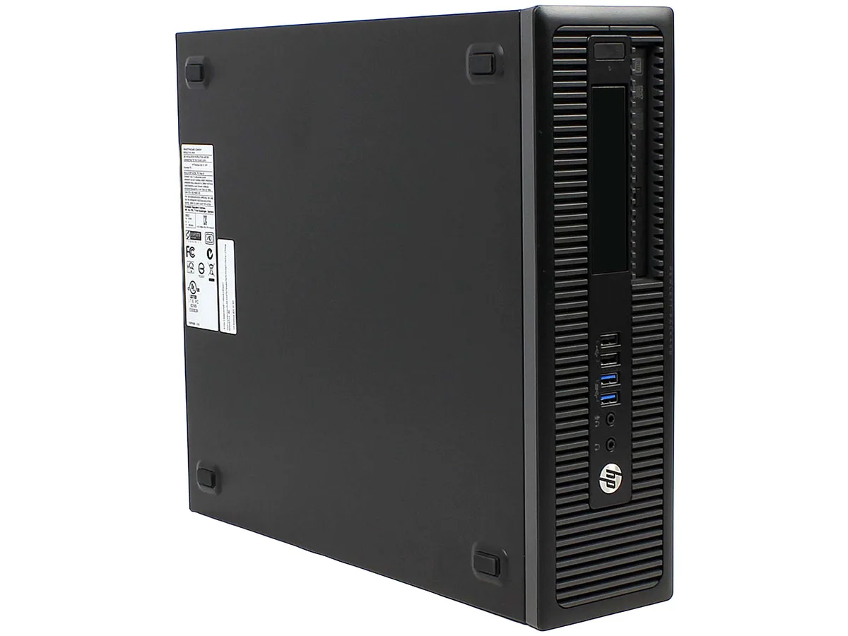 HP HP 19VFHPDT0051 EliteDesk 800 G1 desktop PC Intel Core i5-4590 3.30 GHz 16 GB DDR3 512 GB SSD Windows 10 Pro — product photo