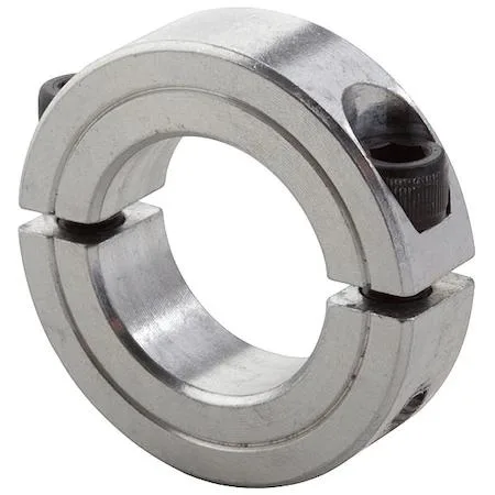 Climax Metal Products Climax Metal Products 2C-100-A Shaft Collar 1 in Aluminum 2-Piece — product photo