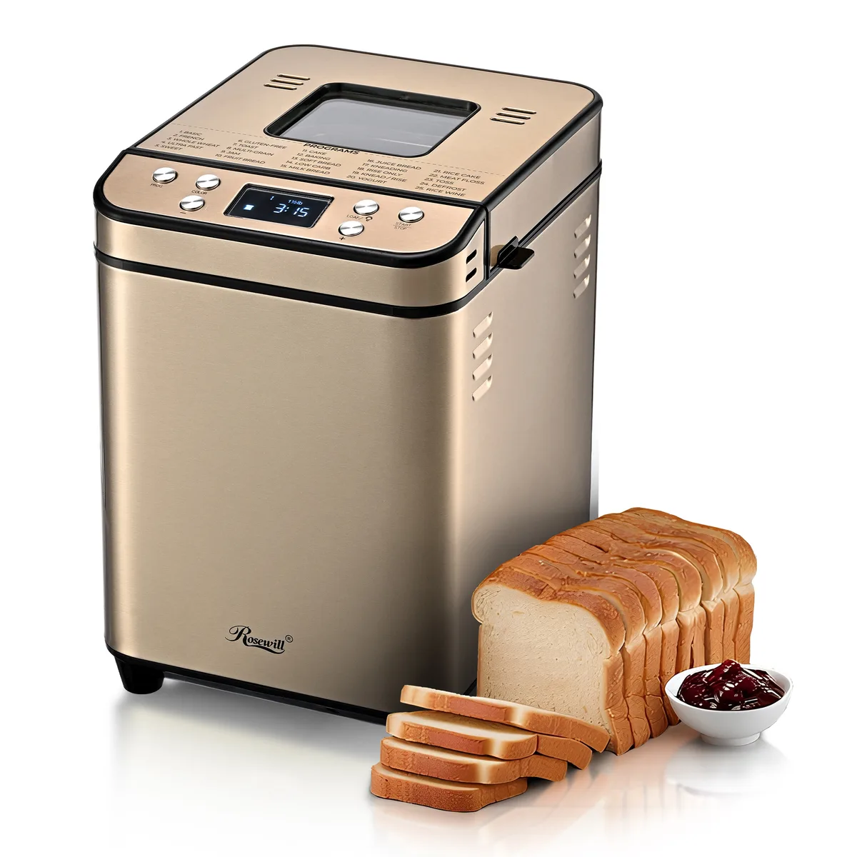 Rosewill Rosewill RHBM-25001PU bread maker 25 programs 2 lb 700W Purple — product photo