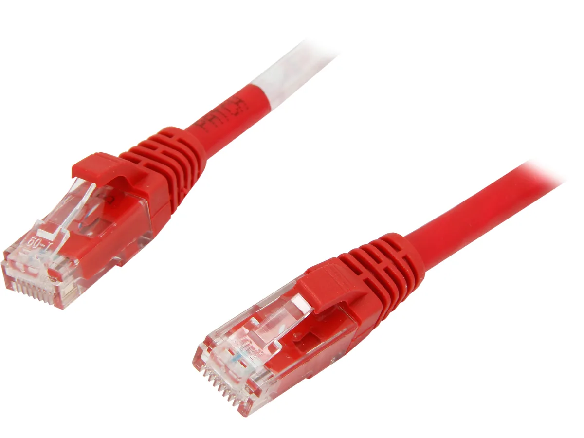 Cables To Go Cables To Go 31355 Cat6 network ethernet cable 35 ft Red — product photo