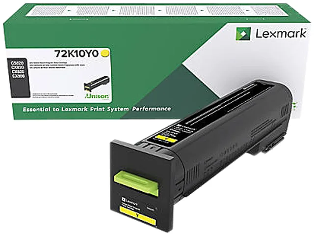 Lexmark Lexmark 72K10Y0 Yellow Toner Cartridge 8000 Pages — product photo