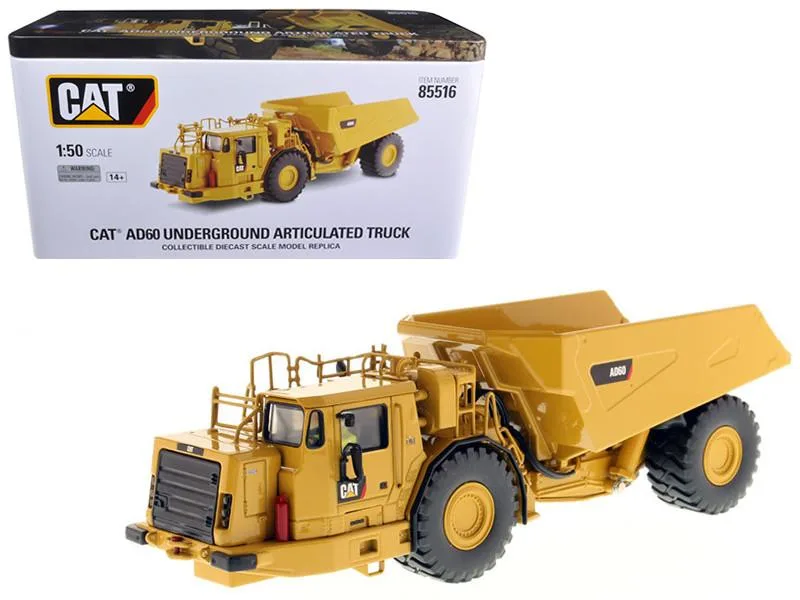 DieCast Masters DieCast Masters CAT AD60 Articulated Underground Truck 1/50 High Line Series — product photo