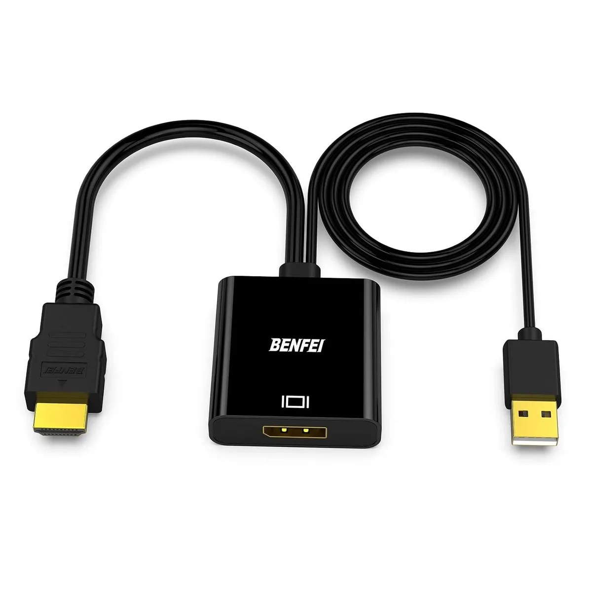 FLEANE FLEANE HDMI to DisplayPort Adapter 4K@60Hz/2K@144Hz/1080P@165Hz — product photo