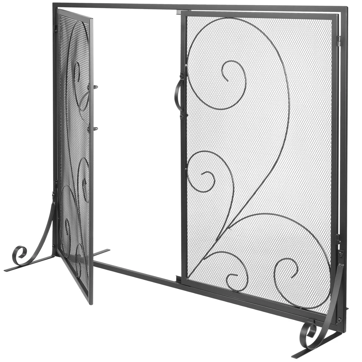 VEVOR VEVOR Fireplace Screen 39 in Vintage Black Iron ZS230426 — product photo