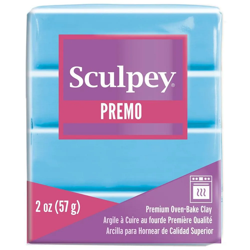 Sculpey Sculpey Premo Polymer Clay Turquoise 2 oz — product photo