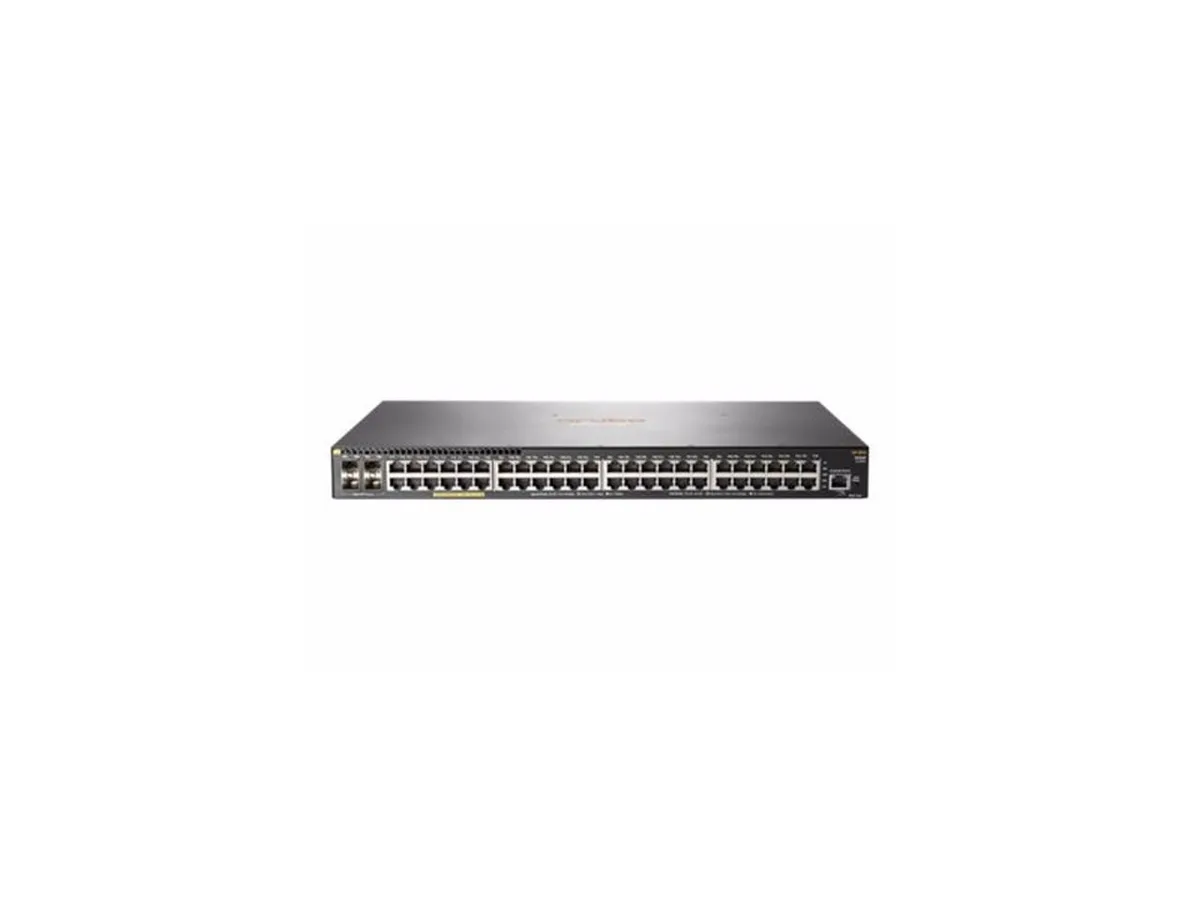 HPE Networking Instant On HPE Networking Instant On 2930F 48G PoE+ 4SFP 370W network switch — product photo