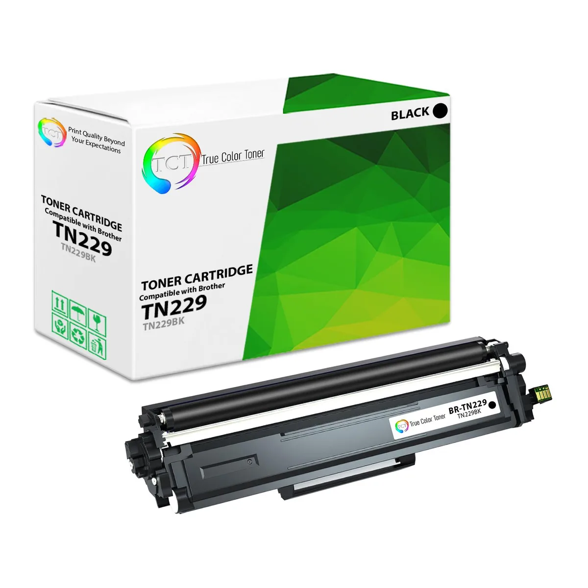 TCT TCT TN229 Black Toner Cartridge 1500 Pages — product photo