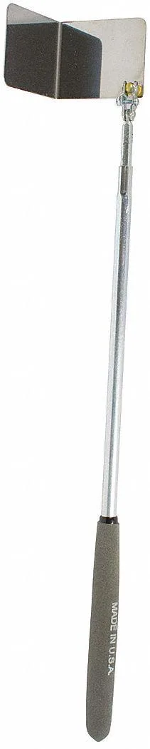 Mag-Mate Mag-Mate 390SS Inspection Mirror Stainless Steel 2.5x2.5 In 28.5 L — product photo