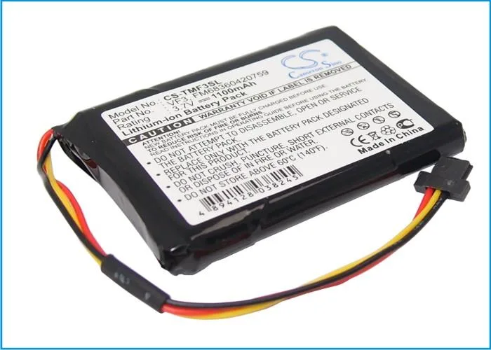 CameronSino CameronSino DS-CS-TMF3SL 1100mAh GPS Battery for TomTom Quanta — product photo