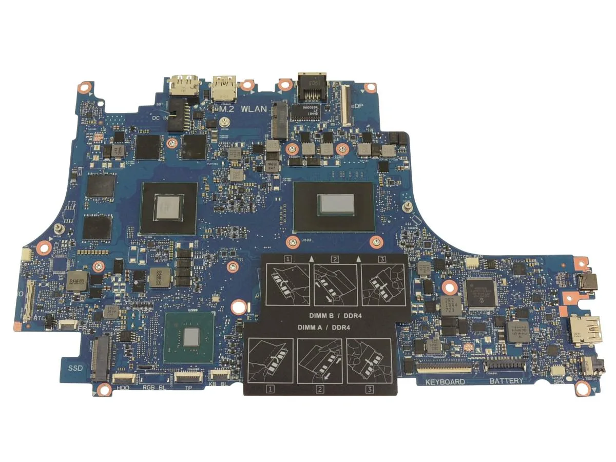 DELL DELL G Series G7 7590 Intel Motherboard Core i5-8300H 2.3GHz GTX 1050 Ti — product photo