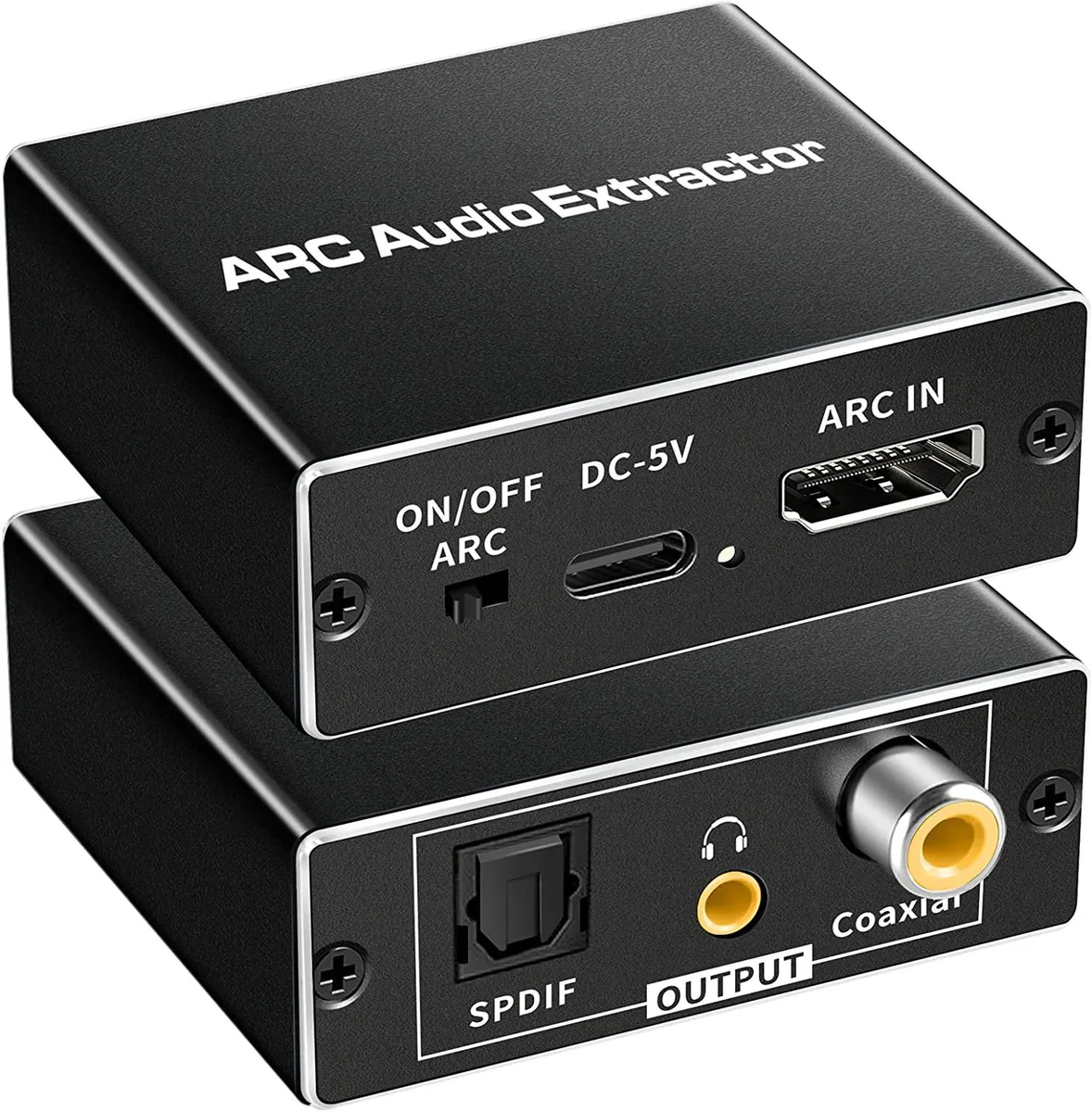 Jansicotek Jansicotek HDMI ARC Audio Extractor Splitter 192KHz 5.1ch 3.5mm — product photo