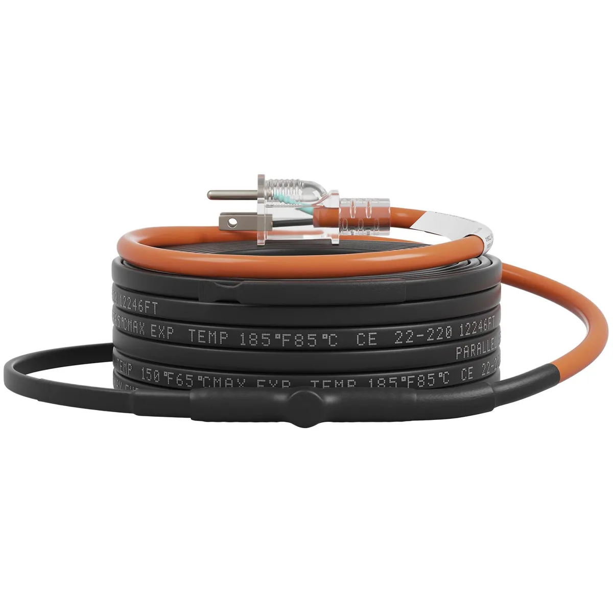 VEVOR VEVOR 5MLTV1-60 60 ft 5 W/ft self-regulating pipe heating cable — product photo