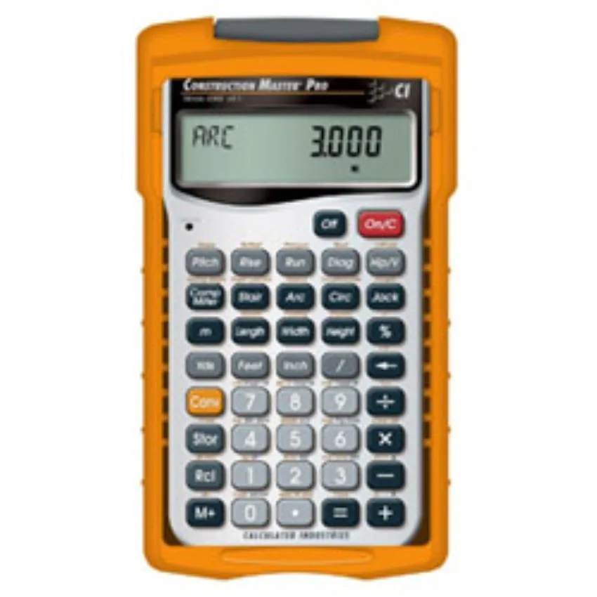 CAROLINA CAL4065 construction calculator handheld device