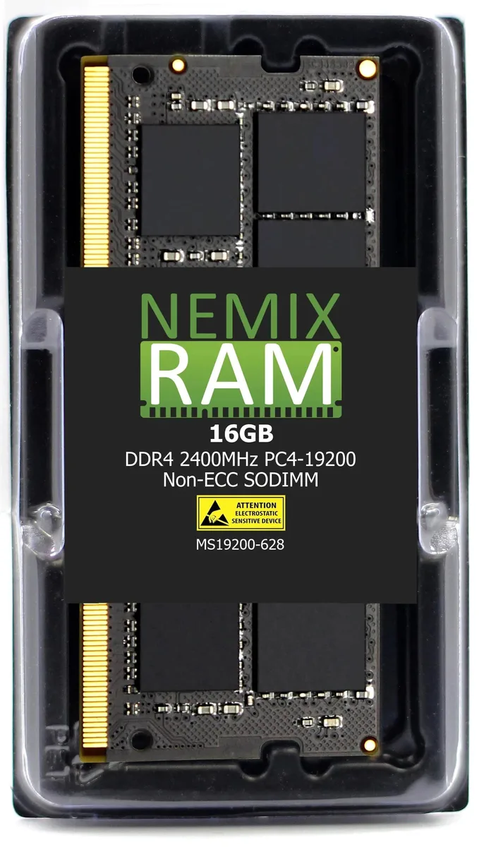 NEMIX RAM NEMIX RAM 16GB DDR4 2400 CL17 260-PIN SODIMM for POSIFLEX HS-6514 memory upgrade — product photo
