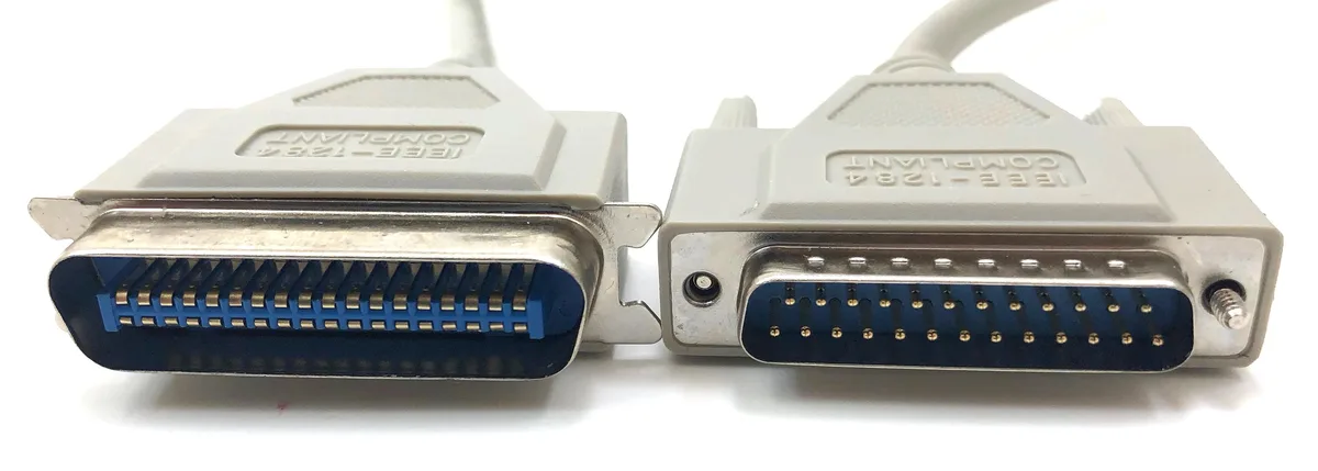 Micro Connectors Micro Connectors M01-010 6 ft DB25M to C36M printer cable — product photo
