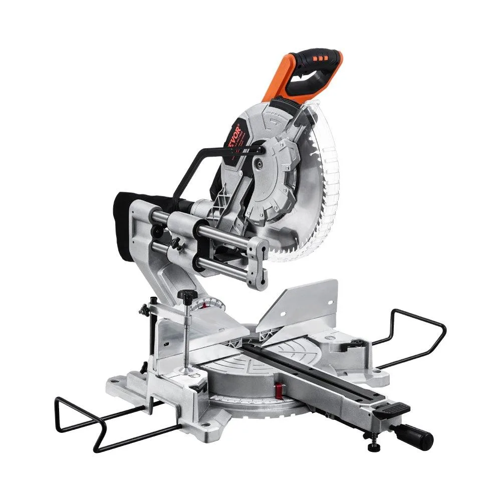 VEVOR VEVOR Sliding Compound Miter Saw 12 in 15 A 60T Double Bevel LED — product photo