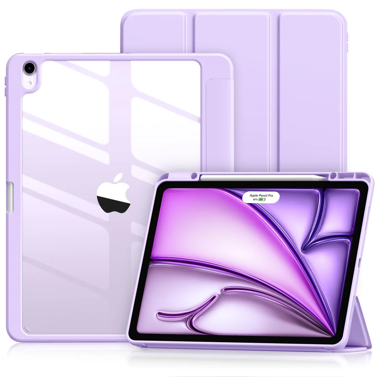  Wenlaty A3462 iPad Air 13 inch case Lavender — product photo