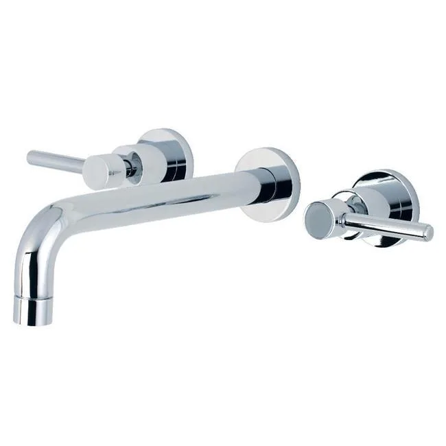 KINGSTON BRASS Kingston Brass KS8021DL Concord 2-Handle Wall Mount Roman Tub Faucet Polished Chrome — product photo