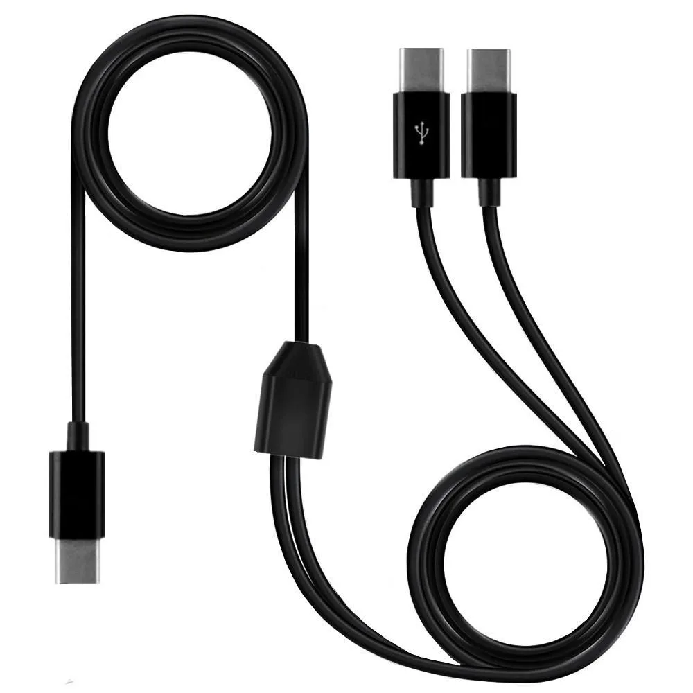 TeKit TeKit USB-C splitter cable 2 m black 480 Mbps — product photo
