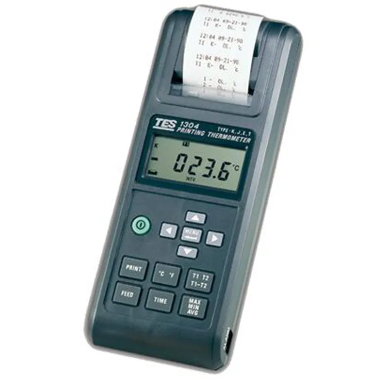 TES Electrical Electronic Corp. TES Electrical Electronic Corp. 1304 Printing Thermometer Type K.J.E.T. Thermocouple Input 0~50 — product photo