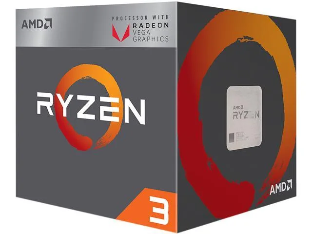 AMD AMD Ryzen 3 2200G YD2200C5FBBOX desktop processor — product photo