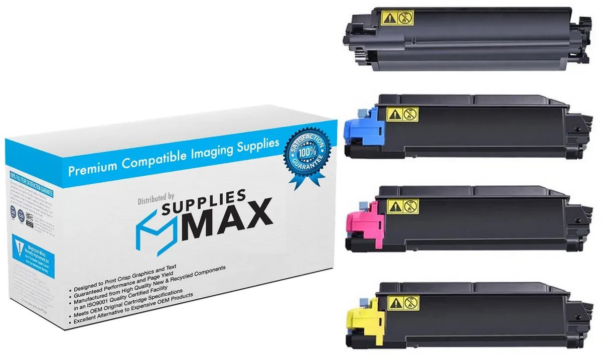 SuppliesMax SuppliesMax SAV408310MP Toner Cartridge Combo Pack BK/C/M/Y — product photo