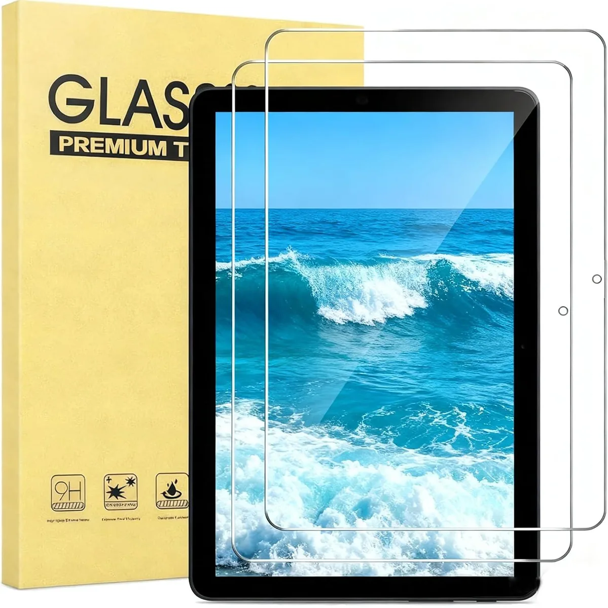Leelbox Leelbox 2 Pack Tempered Glass Screen Protector for Fire HD 10 2023 2021 13th 11th Gen — product photo