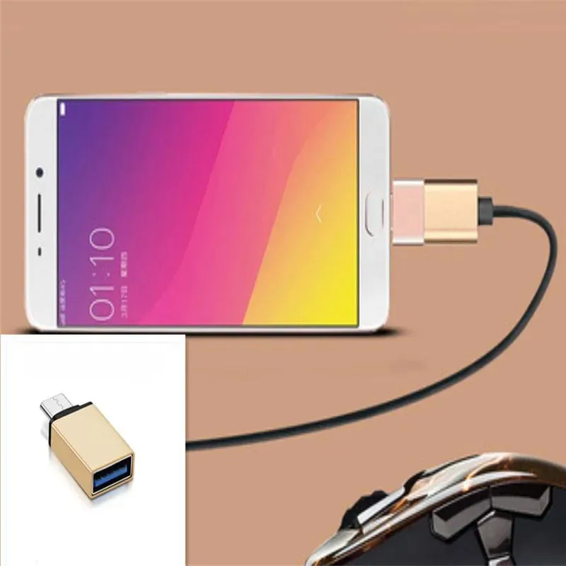 Hetai Tech Hetai Tech USB-C to USB 3.0 OTG Adapter Silver — product photo