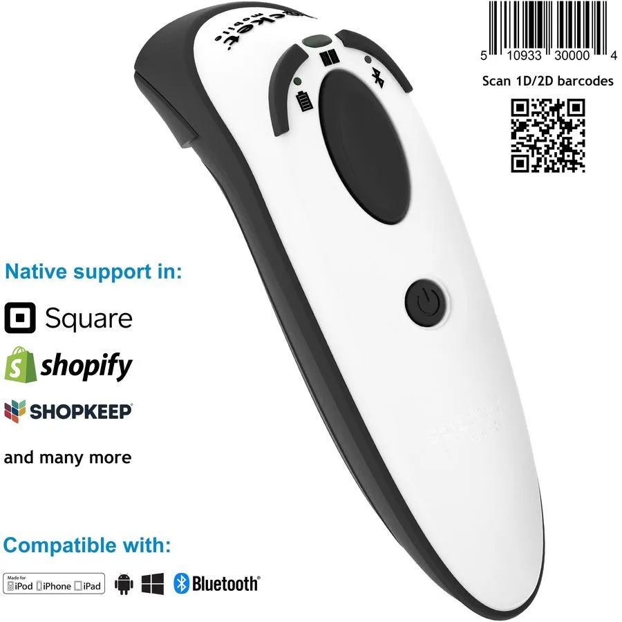 Socket Mobile, Inc. Socket Mobile CX37502402 DuraScan D740 v20 barcode scanner — product photo