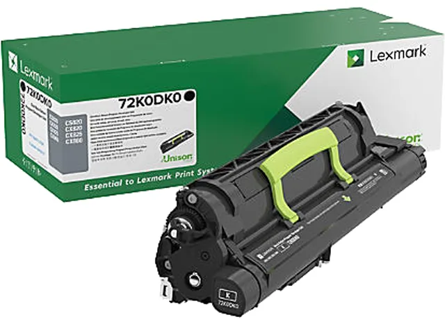 Lexmark Lexmark 72K0DK0 Black Toner Cartridge (Genuine Brands) — product photo