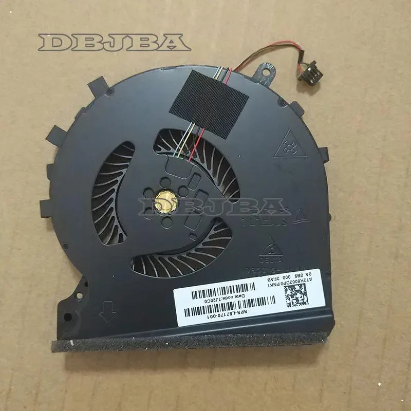 DBTLAP DBTLAP GPU Fan HP 15-DK ND85C16-18L03 L57170-001 M04851-001 — product photo