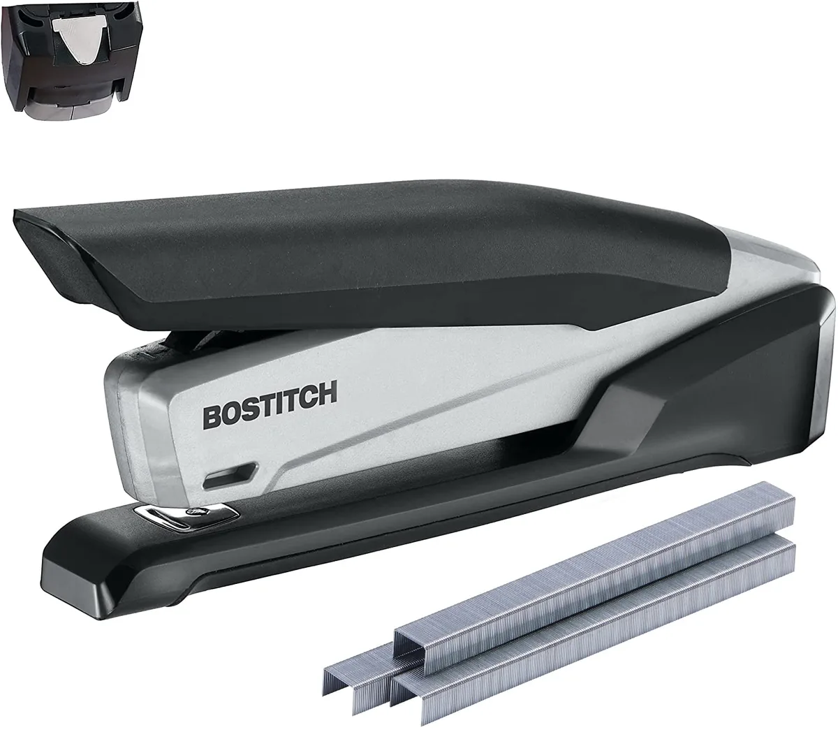  Bostitch INP20 Stapler 20 Sheet 210 Staples Gray — product photo