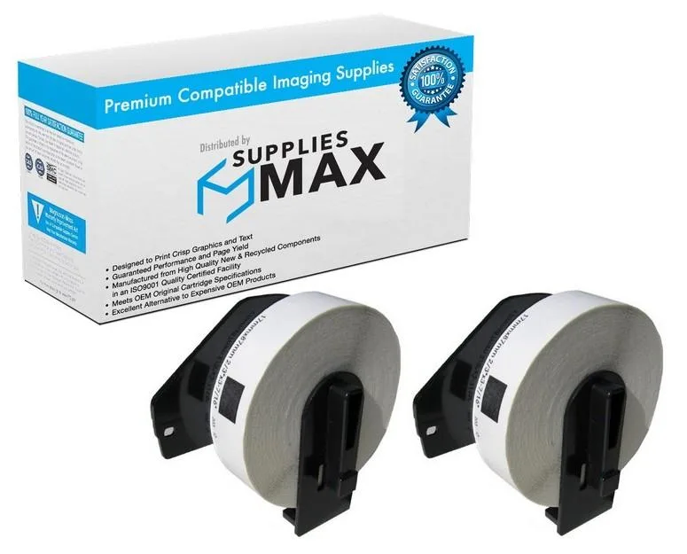 SuppliesMax SuppliesMax DK-1203 Label Tape 2/PK 300 Labels — product photo