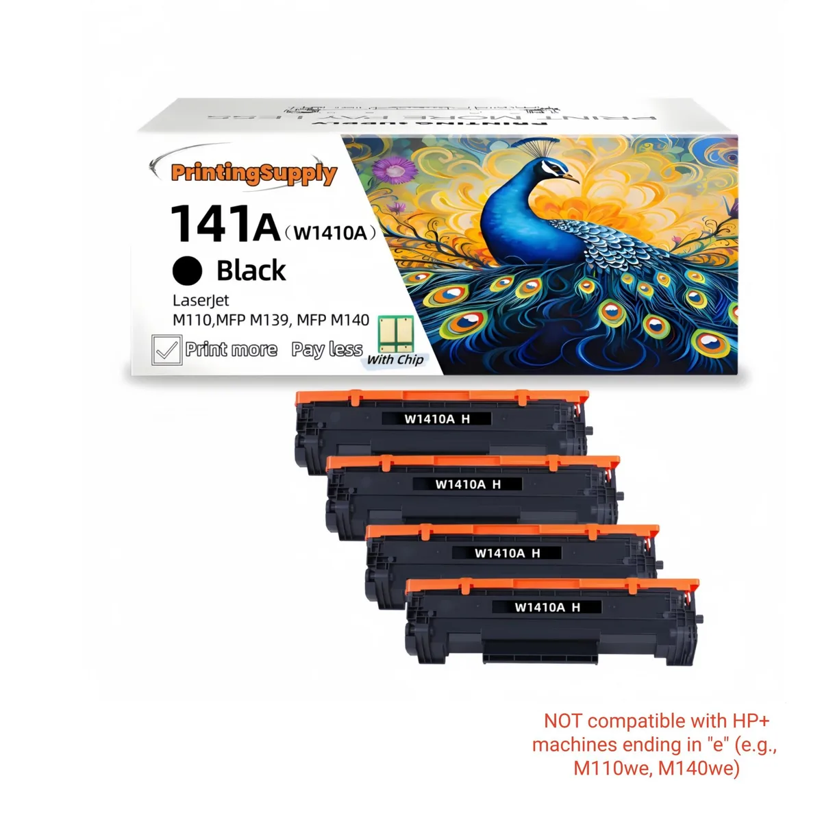 Aster Graphics Inc Aster Graphics Inc 141X W1410X Black Toner Cartridge 2000 Pages — product photo