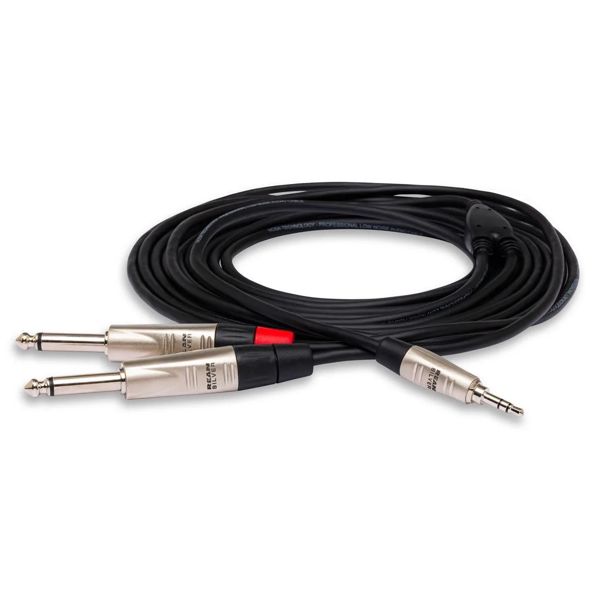 Hosa Technology Hosa Technology HMP-006Y 6 ft Pro Y Cable 3.5mm TRS to Dual 1/4 inch TS — product photo