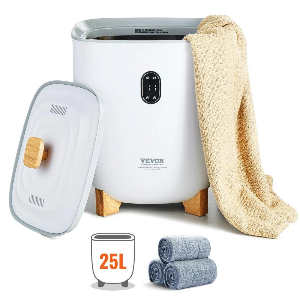 VEVOR VEVOR 25 L Towel Warmer Bucket E1676 360° Heating 20/40/60/90 min Timers — product photo