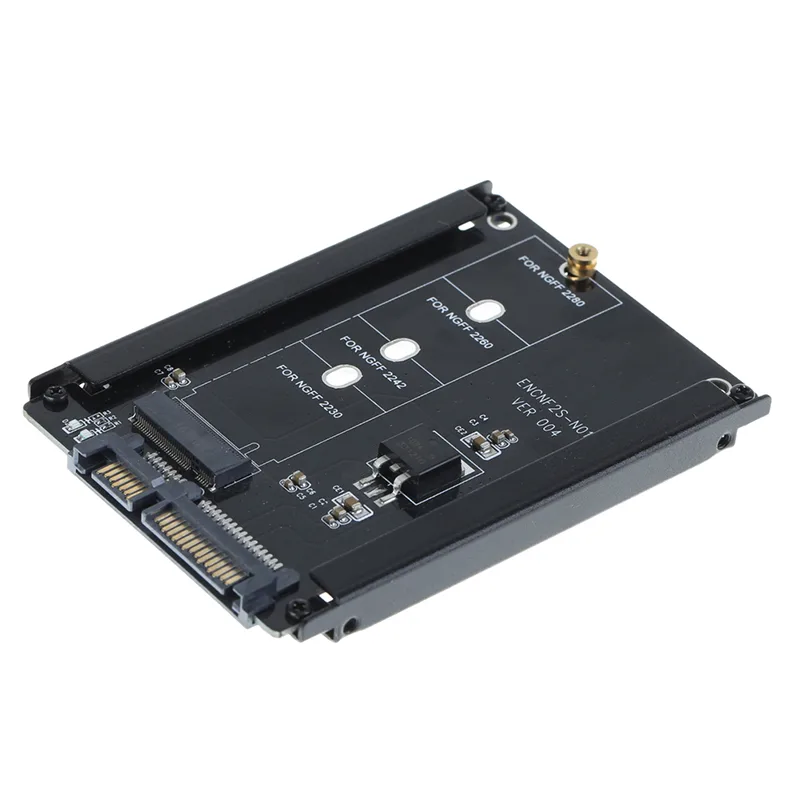 EN-Labs EN-Labs M2NGFF25SATABR M.2 SATA to 2.5" SATA 3.0 Adapter with Bracket — product photo