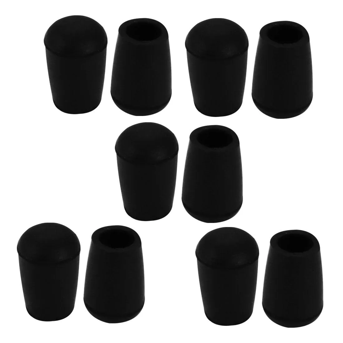 Unique-Bargains Unique-Bargains Chair Leg Caps 10pcs 8mm Inner Diameter — product photo