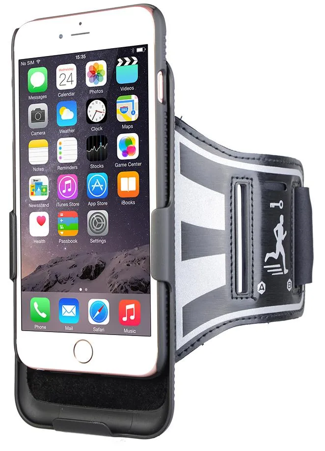 Nakedcellphone Nakedcellphone Case + Armband Strap Combo for iPhone 7 Plus — product photo