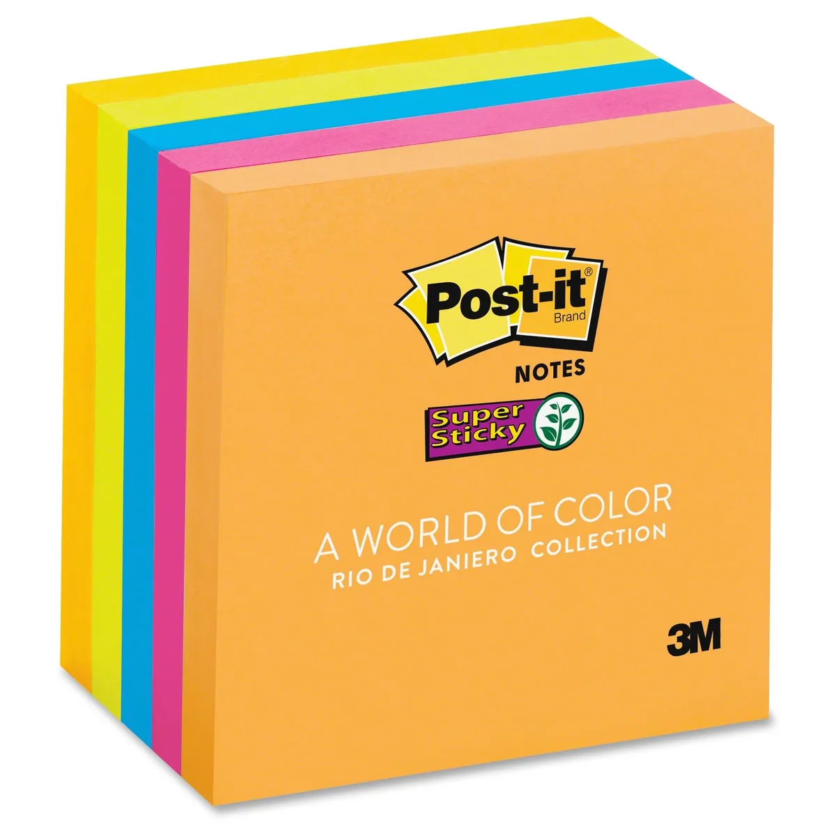 3M 3M 6545SSUC Super Sticky Notes 12 pads 90 sheets — product photo