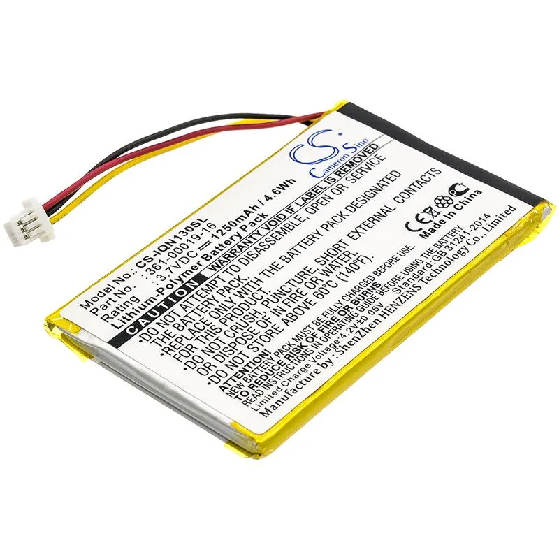 Estry Estry Replacement Battery 1250mAh 3.7V for Nuvi 1300 1340 1350 1370 1375 1390 1490 361-00019-12 361-00019-16 — product photo