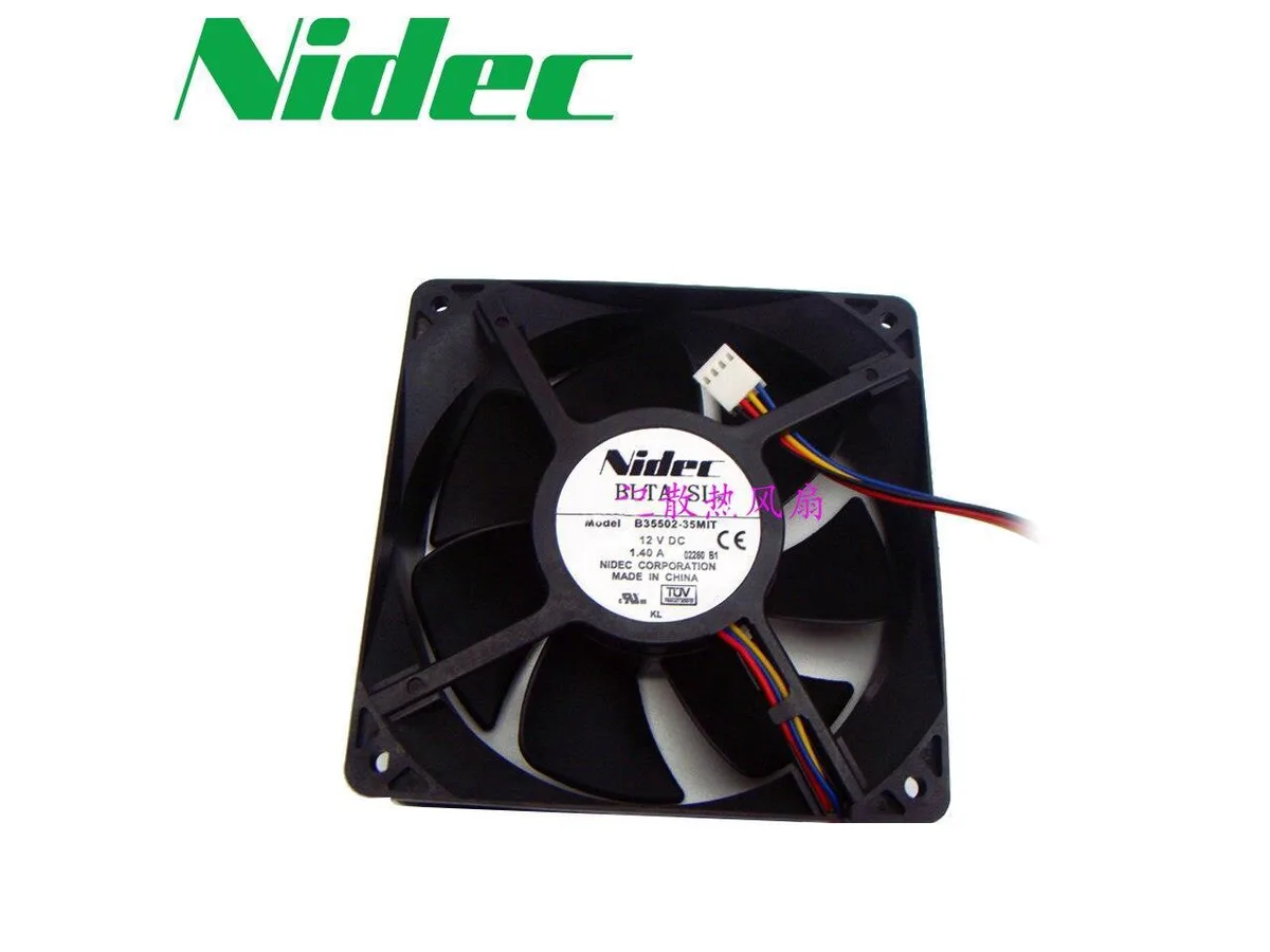 Fans Fans B35502-35MIT 12V 1.40A 4-pin 120x120x38mm case fan — product photo