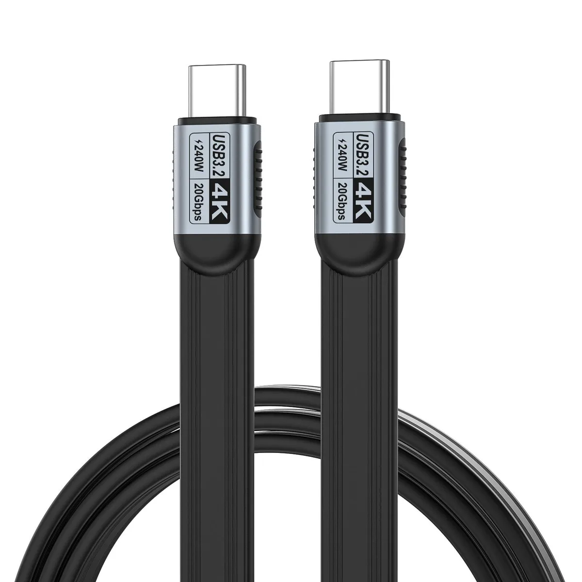 Aomoproing Aomoproing USB-C to USB-C cable 6.6FT 20Gbps 240W 4K@60Hz — product photo