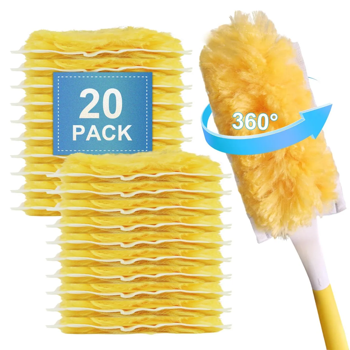  20 Pack Heavy Duty Duster Refills for Swiffer 360° Multi-Surface Cleaning Kit — product photo