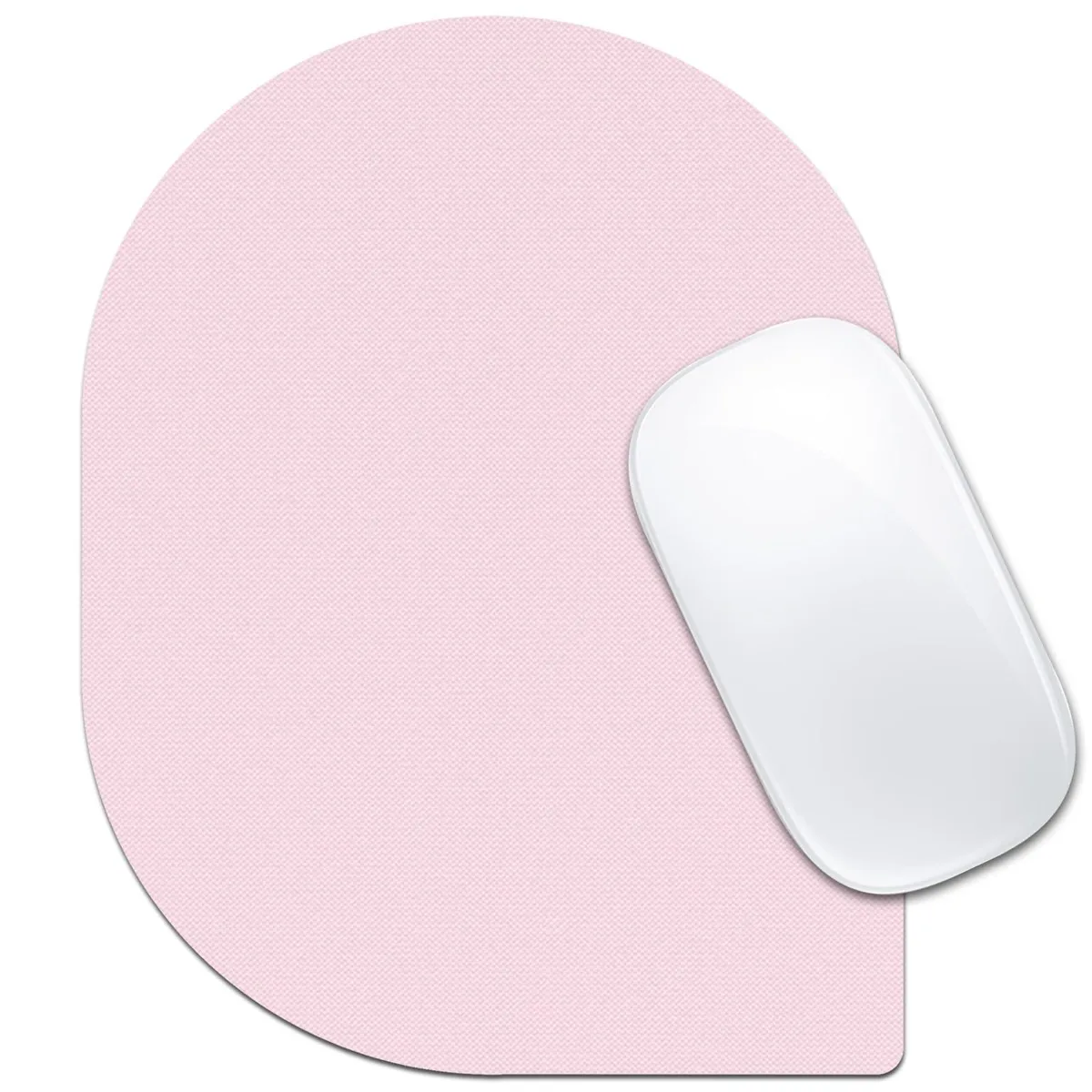  Velluxion Irregular Oval-Angle Mouse Pad Pink-02 6.19 x 8.07 in — product photo