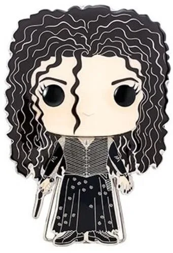 Funko Pop Pin Bellatrix Lestrange enamel pin on backing card