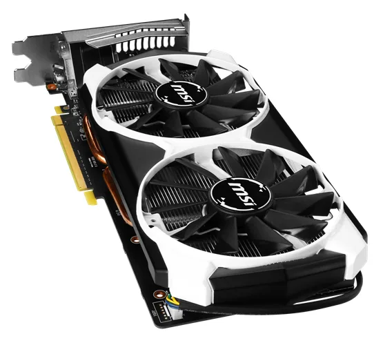 MSI MSI Armor 2X GTX 960 4GB OC graphics card — product photo