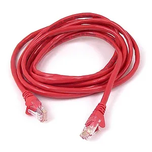 Belkin Belkin A3L791-20-RED-S Cat 5e network ethernet cable 20 ft red — product photo